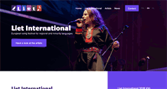 Desktop Screenshot of liet-international.com