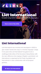 Mobile Screenshot of liet-international.com